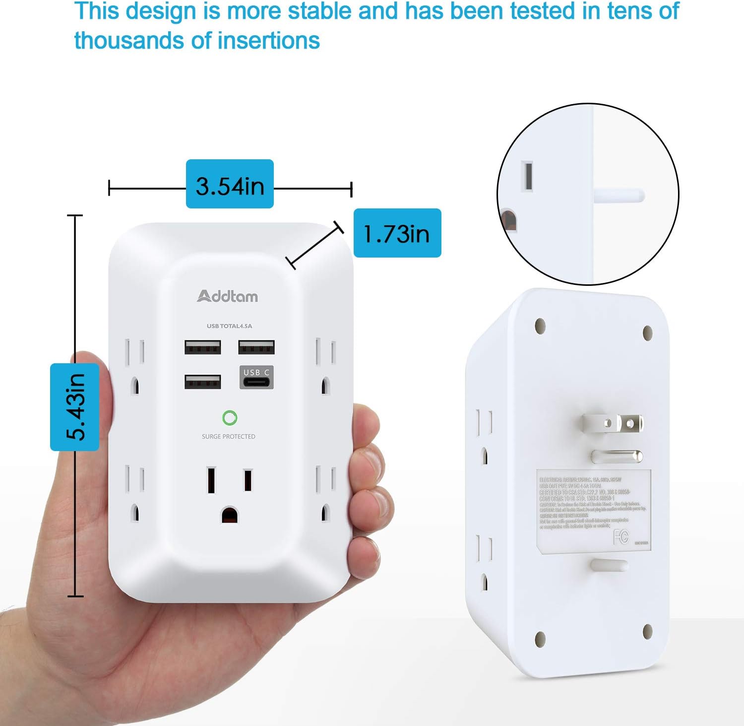 Wall Outlet Extender